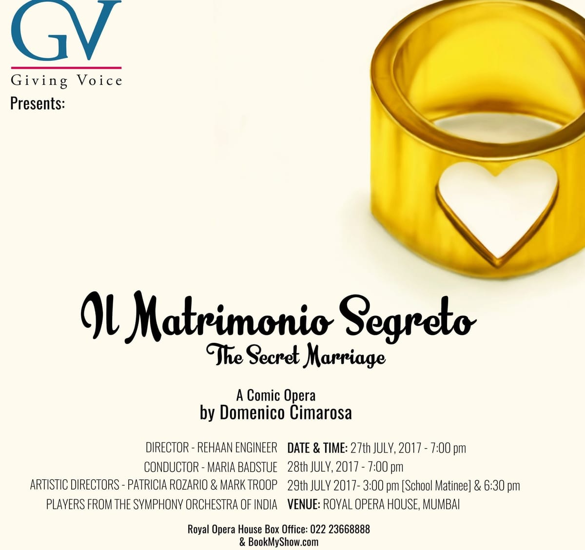 Domenico Cimarosa’s Il Matrimonio Segreto, The Secret Marriage | ROH Mumbai