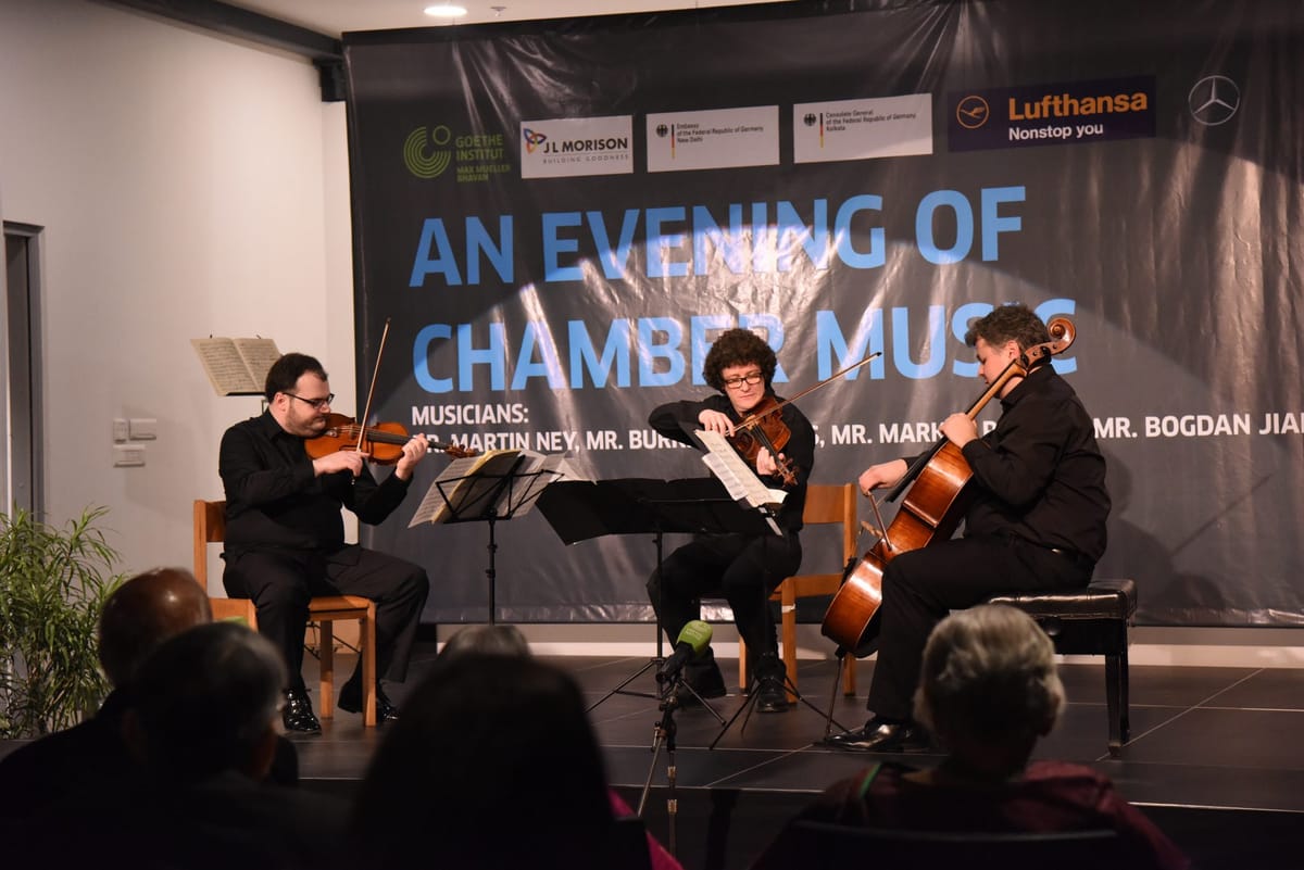 An Evening of Chamber Music at the Goethe Institut, Kolkata