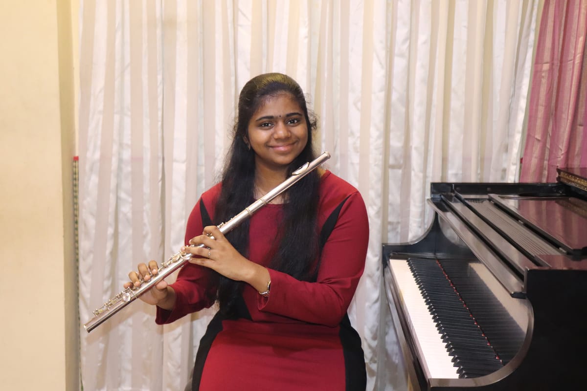 CREATING MUSIC FROM THE WIND: V. AMIRTHAVARSHINI