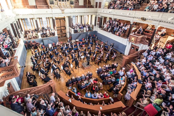 A concert at the Sheldonian