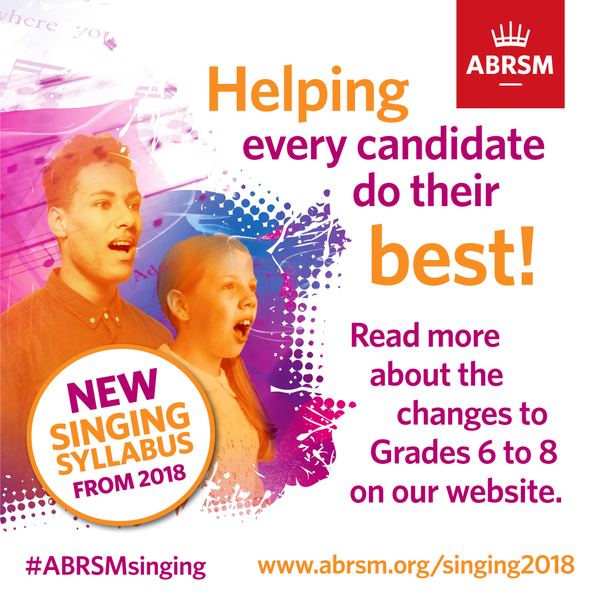 ABRSM: focus on singing