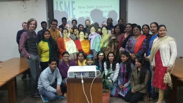 The International Society for Music Education (ISME) to organize its first ever South Asia Regional Conference in India