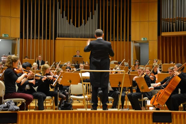 Working with the Orchestra of Collegium Musicum Bonn