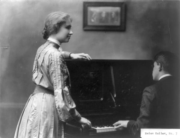 Helen Keller: A Great Lover of Music