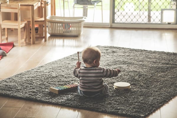 What does a Young Musician of the Year finalist have in common with a five-year-old banging a drum?