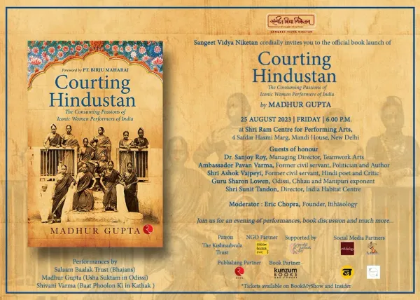 Launch of ‘Courting Hindustan’ by Sangeet Vidya Niketan